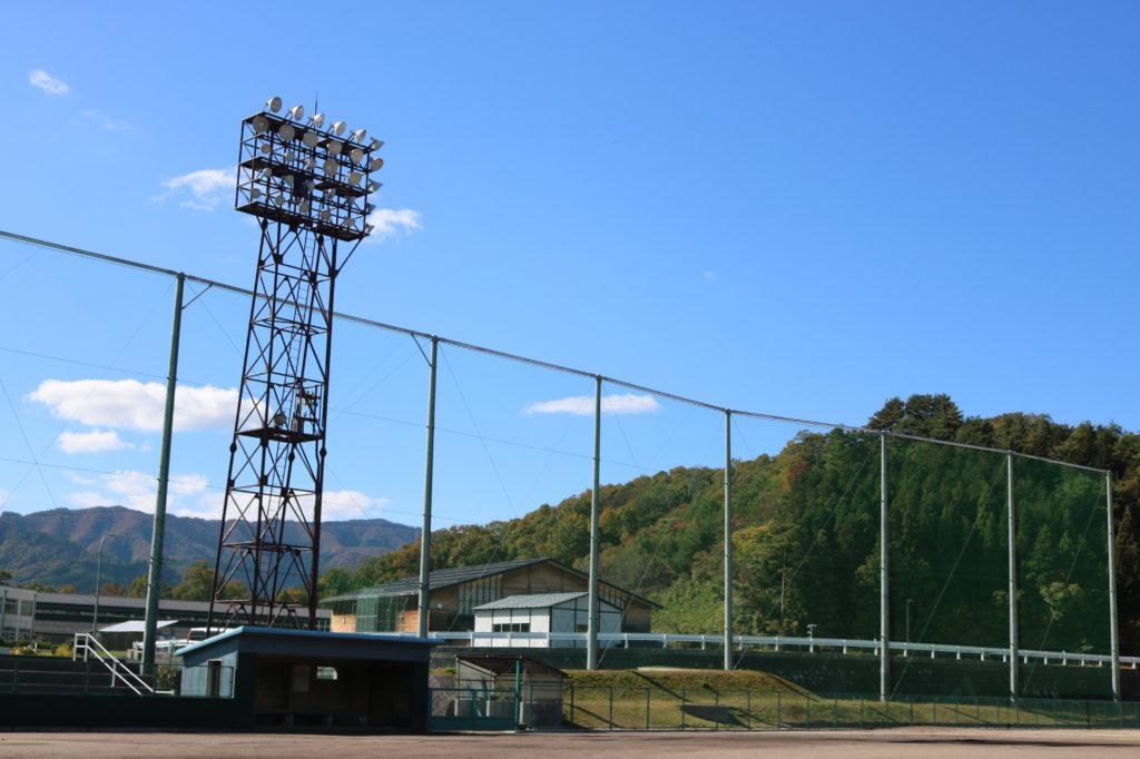 風景　野球場